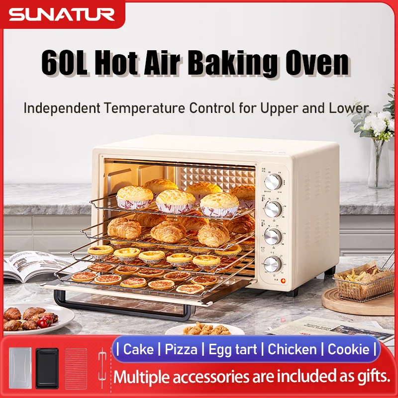 SUNATUR 2200W 高温循環式オーブン、小型業務用、 - Small Appliances のレビューと価格